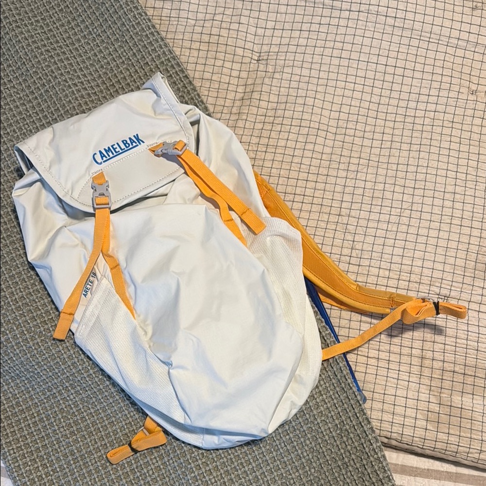 CamelBak White and Orange Men's Backpack